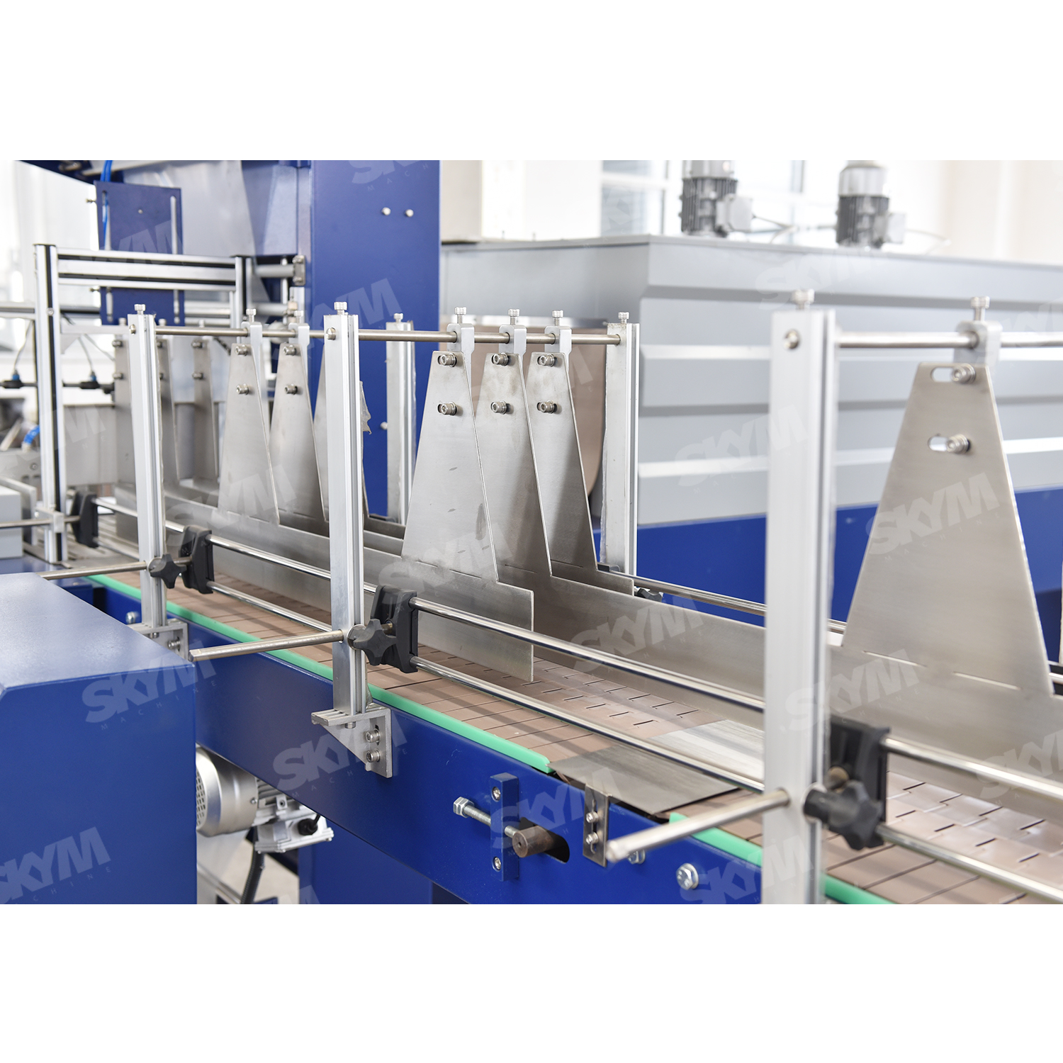 Mineral Water Bottles Group PE Film Shrink Wrapping Packaging Machine